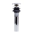ALFI brand AB9056-PC Chrome Pop Up Drain for Bathroom Sink with Overflow