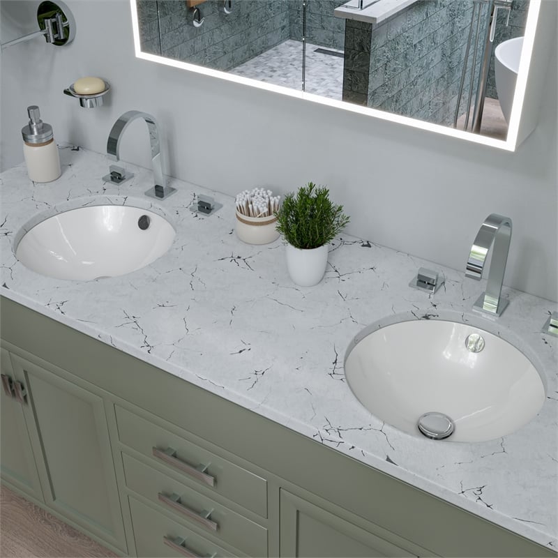 ALFI brand AB9056-PC Chrome Pop Up Drain for Bathroom Sink with Overflow