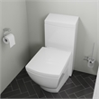 EAGO TB336 White Ceramic One Piece High Efficiency Low Flush Cermaic Toilet