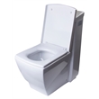 EAGO TB336 White Ceramic One Piece High Efficiency Low Flush Cermaic Toilet