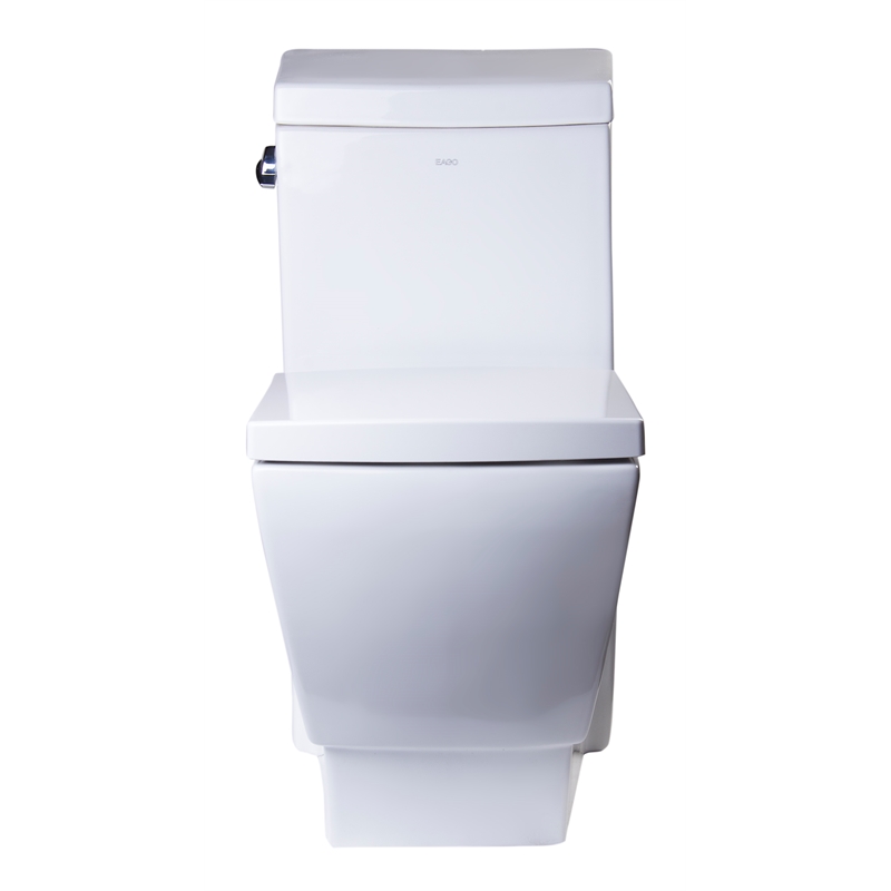 EAGO TB336 White Ceramic One Piece High Efficiency Low Flush Cermaic Toilet