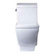 EAGO TB336 White Ceramic One Piece High Efficiency Low Flush Cermaic Toilet