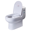 EAGO TB351 White Ceramic Dual Flush One Piece High Efficiency Ceramic Toilet