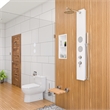 EAGO TB351 White Ceramic Dual Flush One Piece High Efficiency Ceramic Toilet