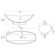 ALFI brand AB9991 White Matte 71