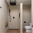 EAGO TB359 White Ceramic Dual Flush One Piece High Efficiency Ceramic Toilet