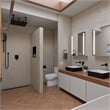 EAGO TB359 White Ceramic Dual Flush One Piece High Efficiency Ceramic Toilet