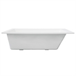 ALFI brand AB9933S White Resin Solid Surface 59