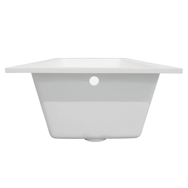 ALFI brand AB9933S White Resin Solid Surface 59