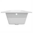 ALFI brand AB9933S White Resin Solid Surface 59