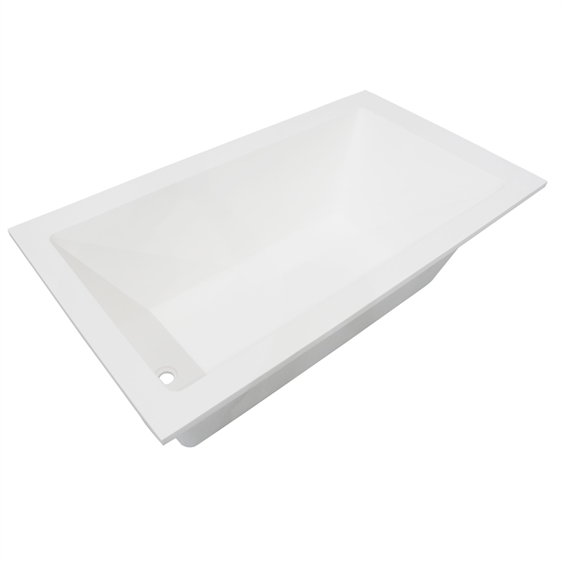 ALFI brand AB9933S White Resin Solid Surface 59