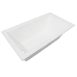 ALFI brand AB9933S White Resin Solid Surface 59