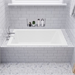 ALFI brand AB9933S White Resin Solid Surface 59