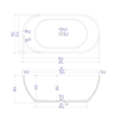 ALFI brand ABCO59TUB 59