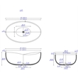 ALFI brand ABCO63TUB 63