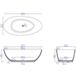 ALFI brand ABCO72TUB 72