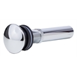 ALFI brand AB9055-PC Chrome Pop Up Drain for Bathroom Sink without Overflow