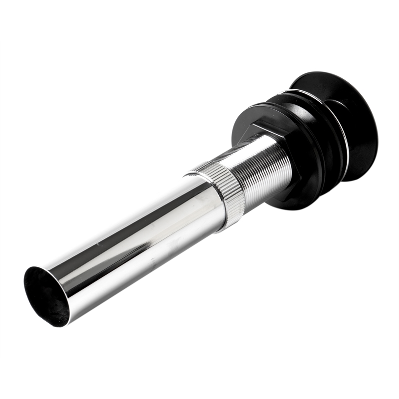 ALFI brand AB9056-BM Black Matte Pop Up Drain with Overflow