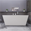 ALFI brand AB2464-PC Polished Chrome 3 Hole Tub Filler & Shower Head