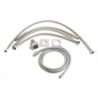 ALFI brand AB2703-PC Deck Mounted Tub Filler and Round Hand Held Shower Head