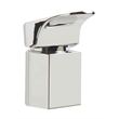 ALFI brand AB2703-PC Deck Mounted Tub Filler and Round Hand Held Shower Head