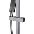 ALFI brand AB7606-BN Nickel Sliding Rail Hand Held Shower Head Set with Hose