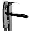 ALFI brand AB2843-PC Chrome Single Hole Floor Mounted Waterfall Tub Filler