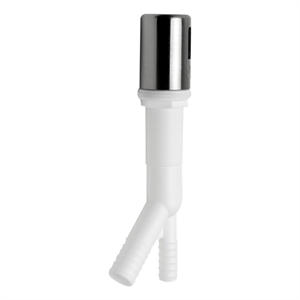 ALFI brand AB2609-BN Brushed Nickel Air Gap Cover and Tube for Dishwasher