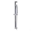 ALFI brand AB7606-PC Chrome Sliding Rail Hand Held Shower Head Set with Hose