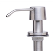 ALFI brand AB5004-BSS Solid Brushed Stainless Steel Modern Soap Dispenser