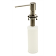 ALFI brand AB5006-BSS Modern Round Brushed Stainless Steel Soap Dispenser