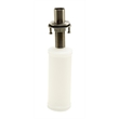ALFI brand AB5006-BSS Modern Round Brushed Stainless Steel Soap Dispenser