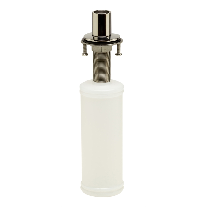 ALFI brand AB5006-PSS Modern Round Polished Stainless Steel Soap Dispenser