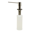 ALFI brand AB5006-PSS Modern Round Polished Stainless Steel Soap Dispenser