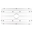 ALFI brand ABGR33S Solid Stainless Steel Kitchen Sink Grid for ABF3318S Sink