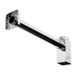 ALFI brand AB9026-PC Chrome Solid Brass Square Modern Decorative Bottle P-Trap