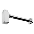 ALFI brand AB9026-PC Chrome Solid Brass Square Modern Decorative Bottle P-Trap