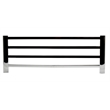 ALFI brand AB9539-PC Chrome 24 inch Towel Bar & Bathroom Accessory