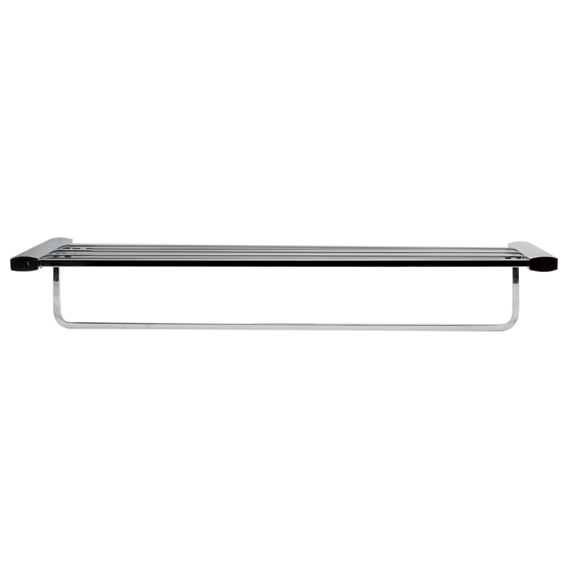 ALFI brand AB9539-PC Chrome 24 inch Towel Bar & Bathroom Accessory