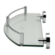 ALFI brand AB9547 Chrome Wall Mounted Glass Shower Bathroom Accessory