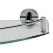 ALFI brand AB9547 Chrome Wall Mounted Glass Shower Bathroom Accessory