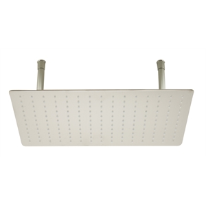 alfi brand rain2012-bss 20&quot rectangular stainless steel thin rain shower head