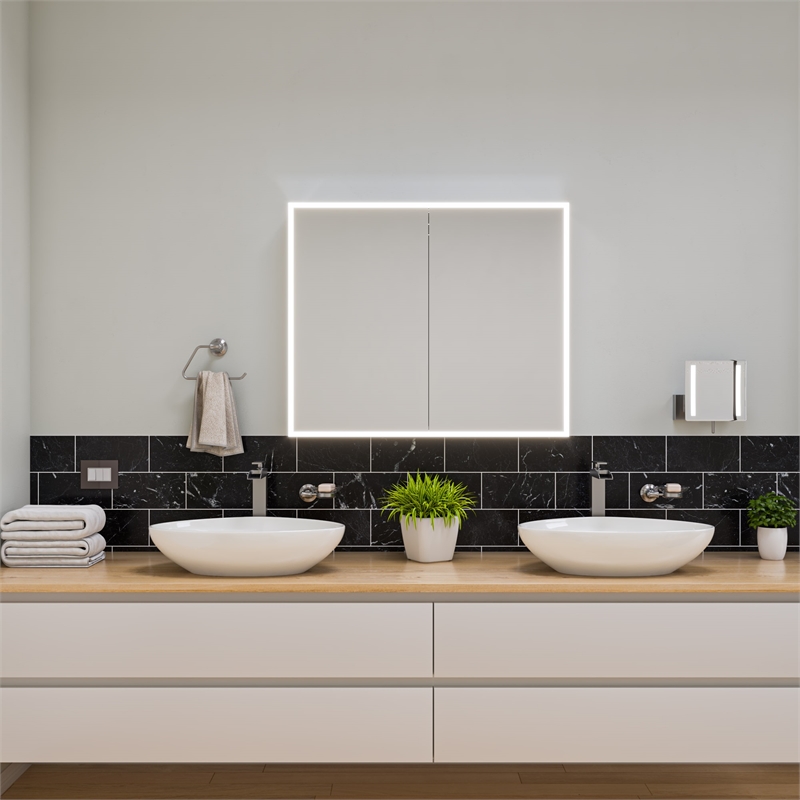 ALFI brand AB9521-BN Brushed Nickel 6 Piece Matching Bathroom Accessory Set