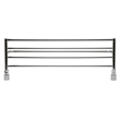 ALFI brand AB9523 Polished Chrome 24 inch Towel Bar & Shelf  Bathroom Accessory