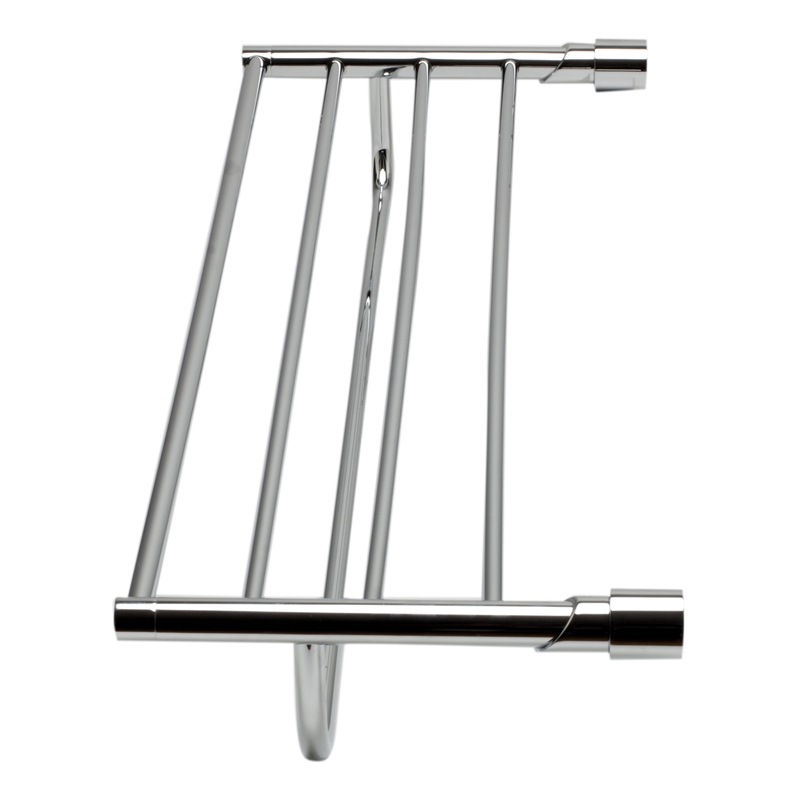 ALFI brand AB9523 Polished Chrome 24 inch Towel Bar & Shelf  Bathroom Accessory