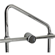 ALFI brand AB9532 Chrome Corner Mounted Basket Shower Bathroom Accessory