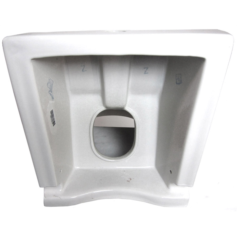 EAGO JA1010 White Ceramic Bathroom Bidet with Elongated Seat
