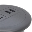 Raffel Systems USB-A Dome  120V Power Station - Black