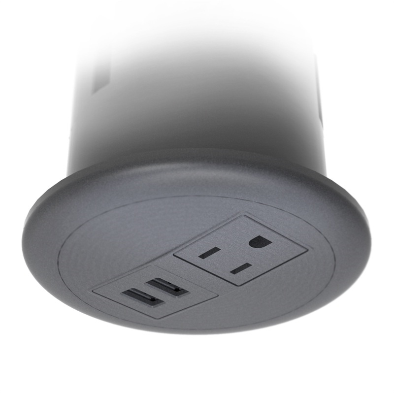 Raffel Systems USB-A Dome  120V Power Station - Black