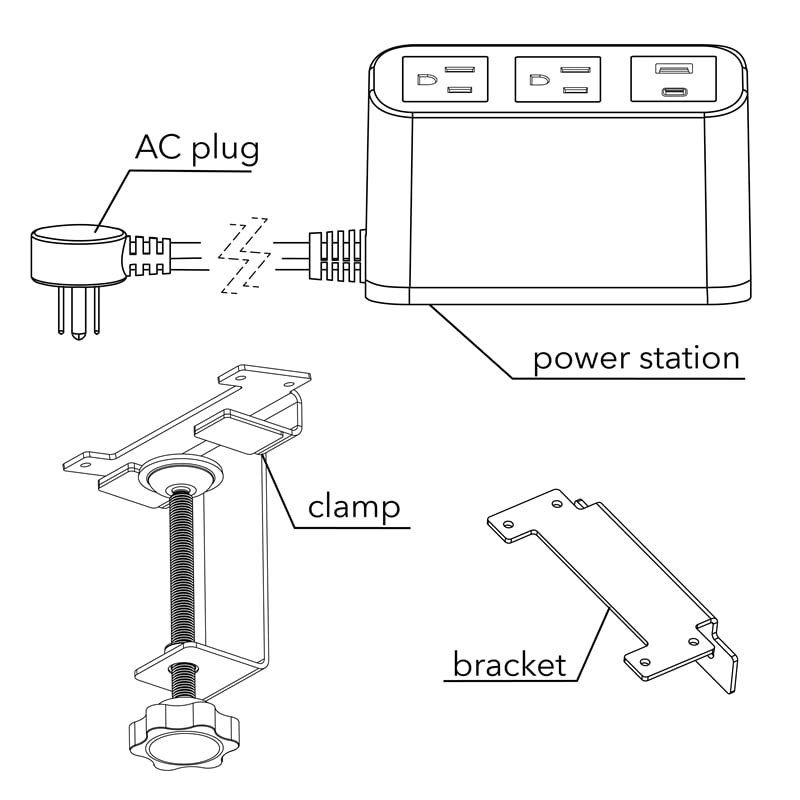 Raffel Systems Edge Neo Power Station in Black